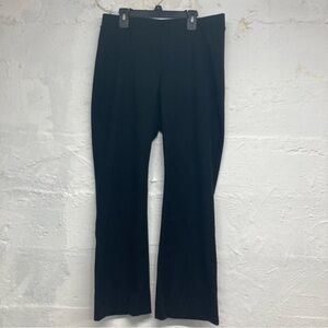 Banana Republic Ponte Kick black pants size Medium